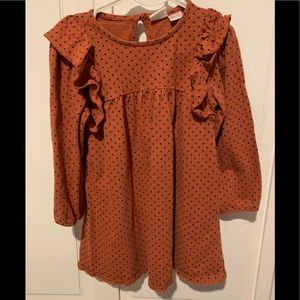 Girls 4/5 polka dot dress